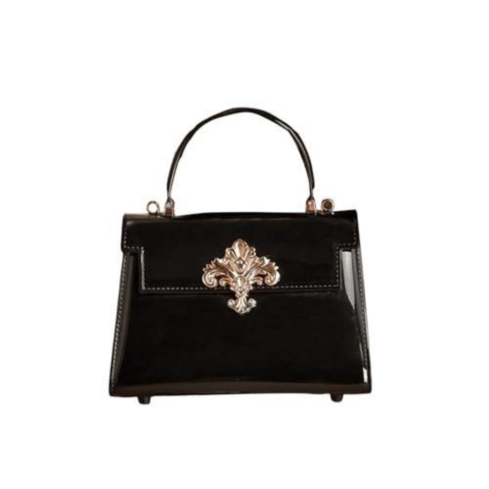 Modern Genuine Textured Compact Purses Strap Satchel For Vintage Handmade Fash